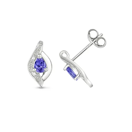 Tanzanite Studs